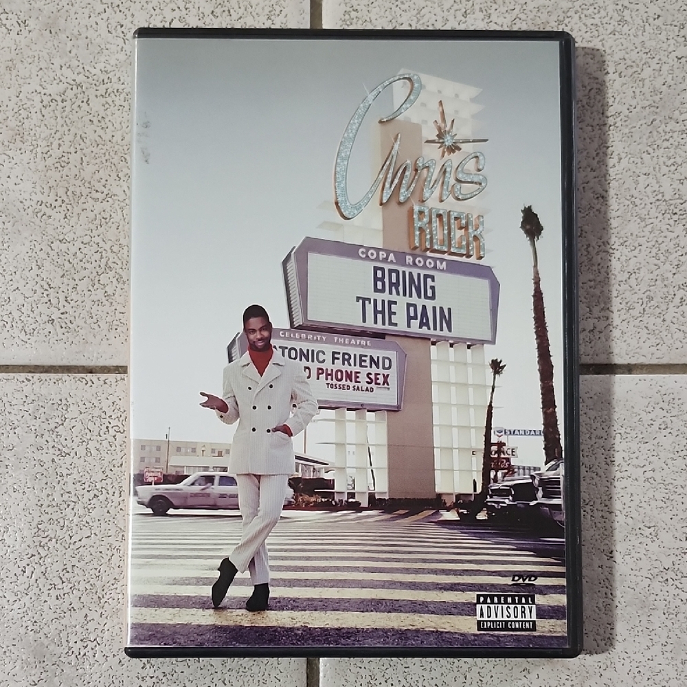Chris Rock Bring The Pain DVD Stand Up Comedy Special